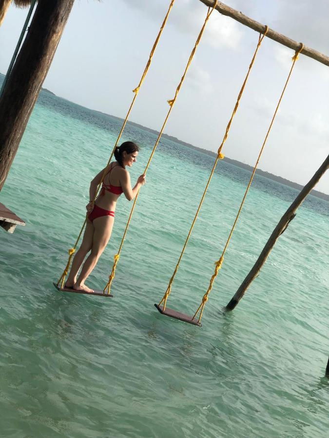 Hotel Wayak Bacalar Buitenkant foto