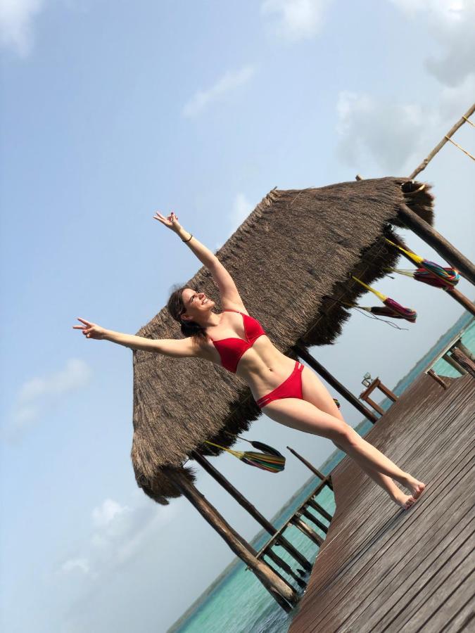 Hotel Wayak Bacalar Buitenkant foto