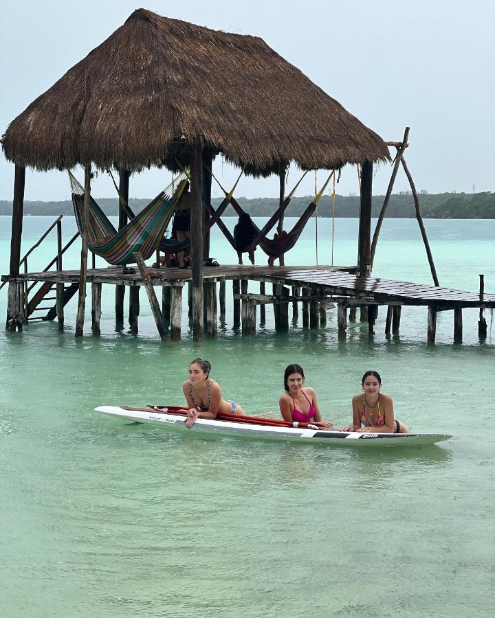 Hotel Wayak Bacalar Buitenkant foto