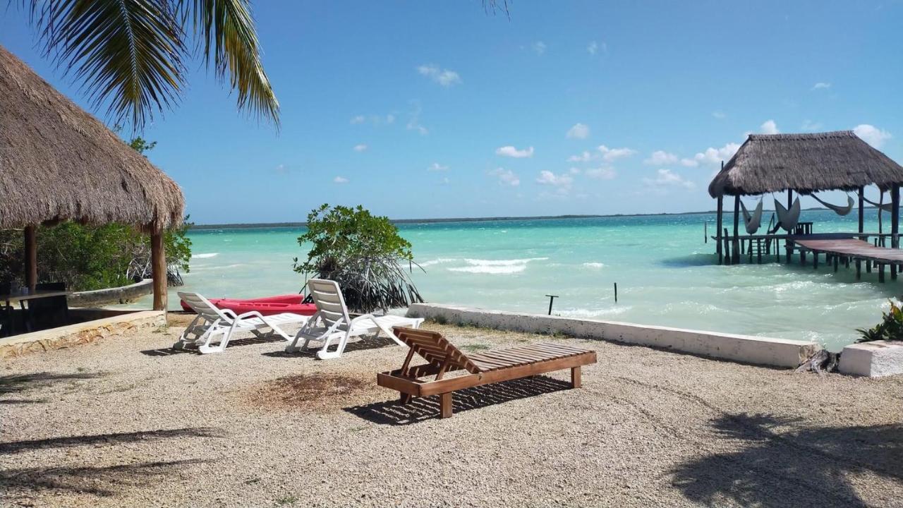 Hotel Wayak Bacalar Buitenkant foto