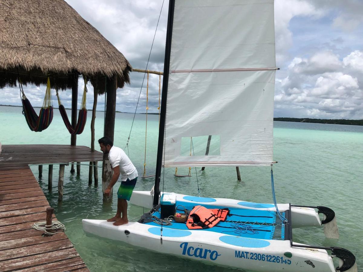 Hotel Wayak Bacalar Buitenkant foto