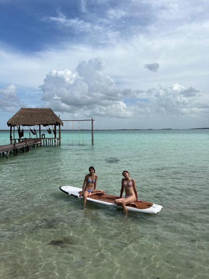 Hotel Wayak Bacalar Buitenkant foto