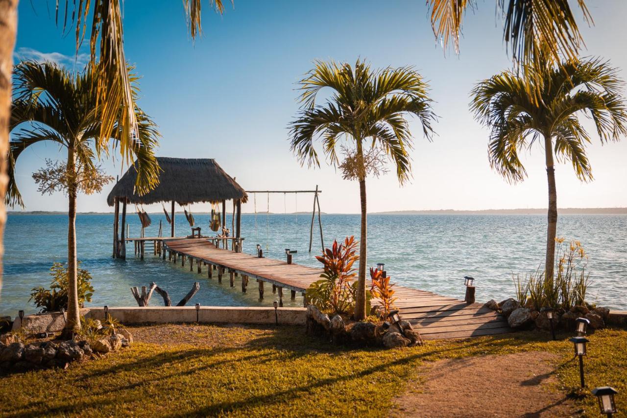 Hotel Wayak Bacalar Buitenkant foto