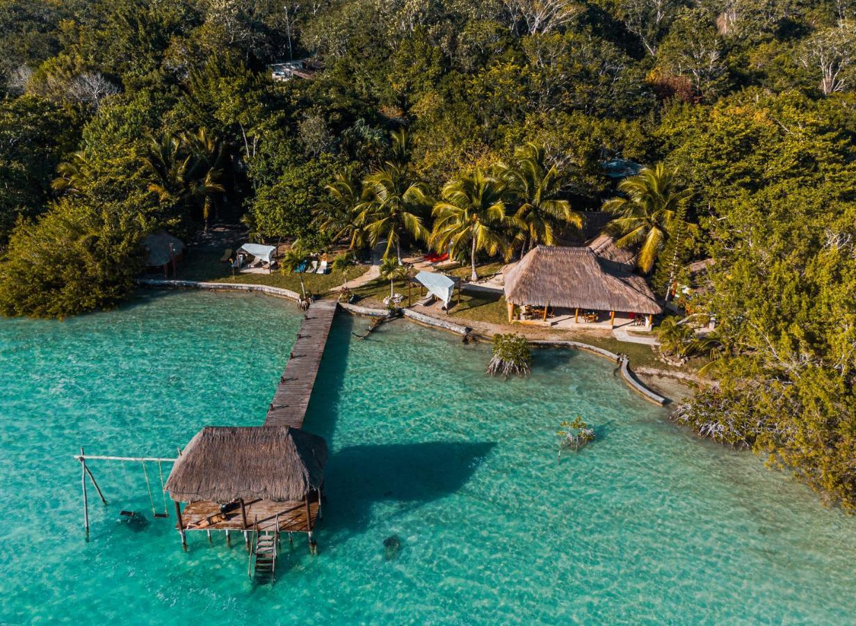 Hotel Wayak Bacalar Buitenkant foto